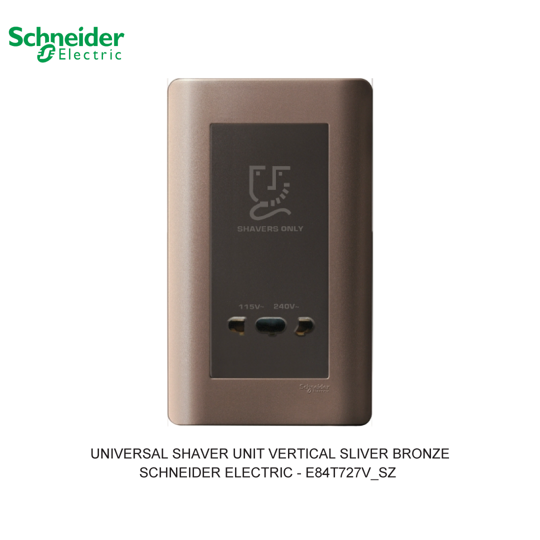 UNIVERSAL SHAVER UNIT VERTICAL SLIVER BRONZE