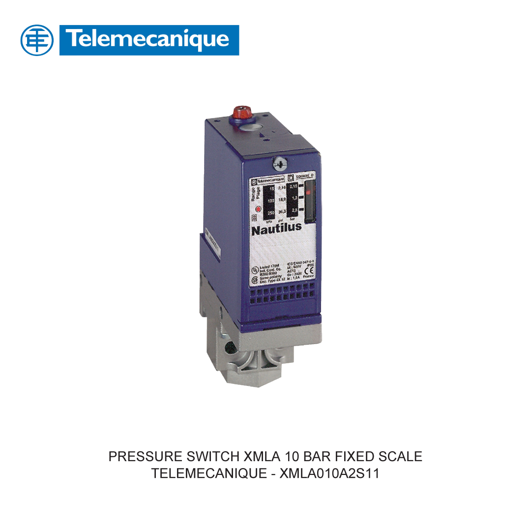 PRESSURE SWITCH XMLA 10 BAR FIXED SCALE