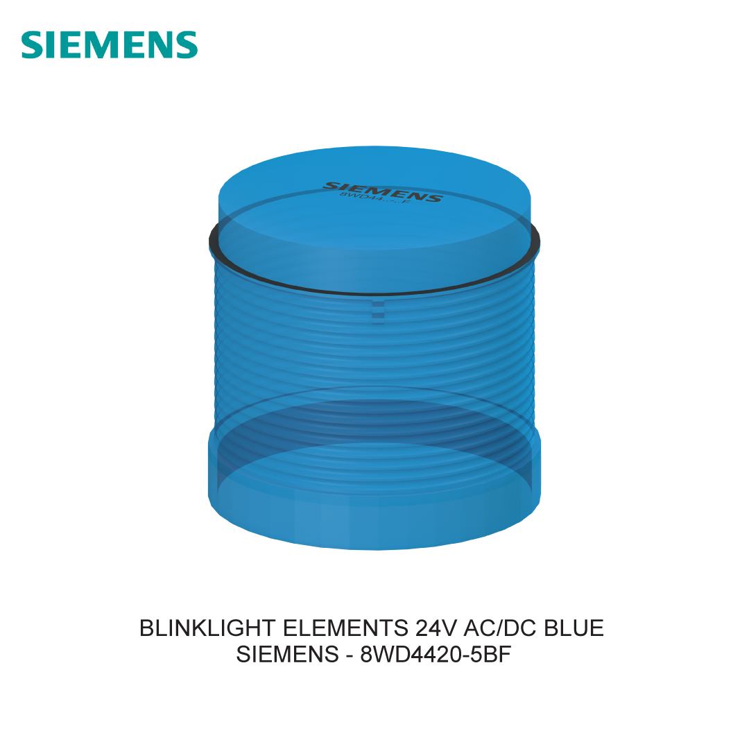 BLINKLIGHT ELEMENTS 24V AC/DC BLUE
