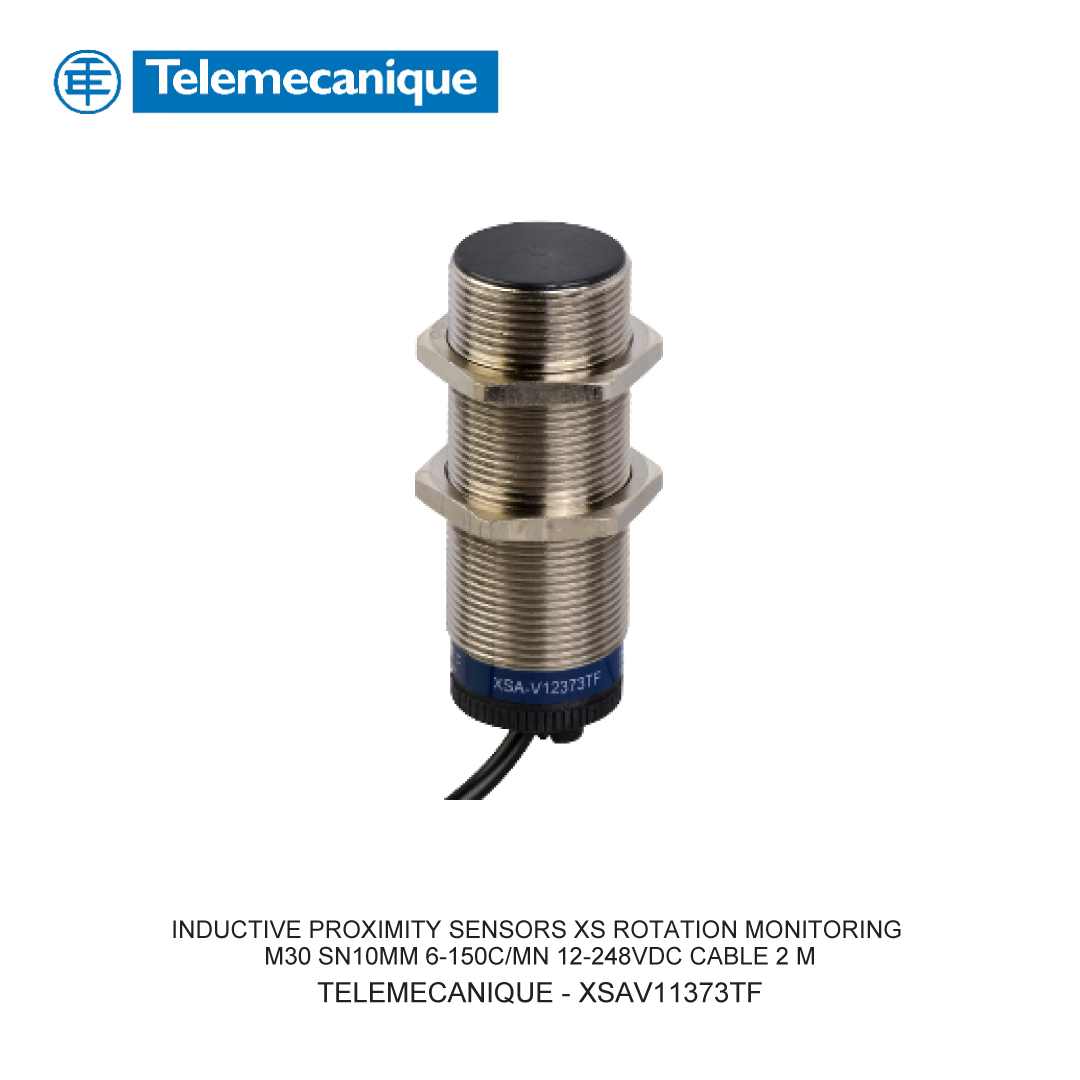 INDUCTIVE PROXIMITY SENSORS XS ROTATION MONITORING M30 SN10MM 6-150C/MN 12-248VDC CABLE 2 M