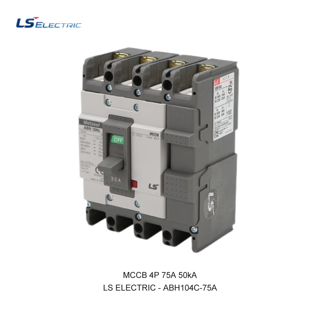 MCCB 4P 75A 50kA