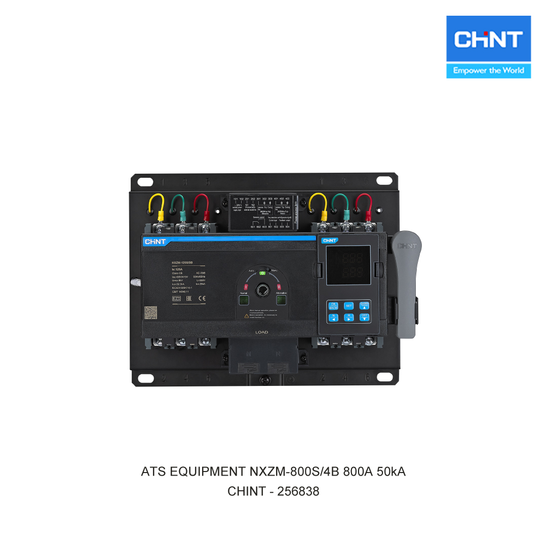 ATS EQUIPMENT NXZM-800S/4B 800A 50kA