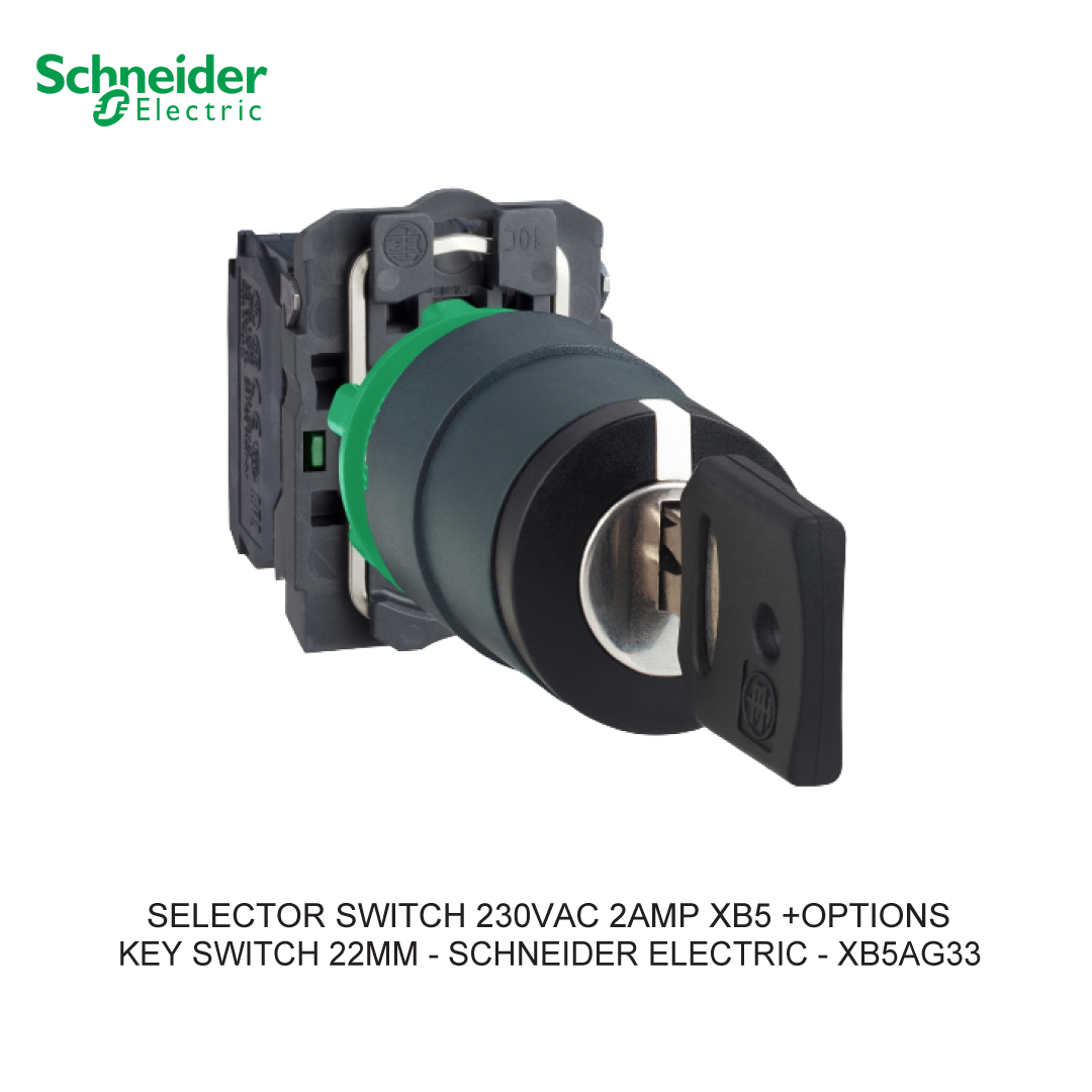 SELECTOR SWITCH 230VAC 2AMP XB5 OPTIONS