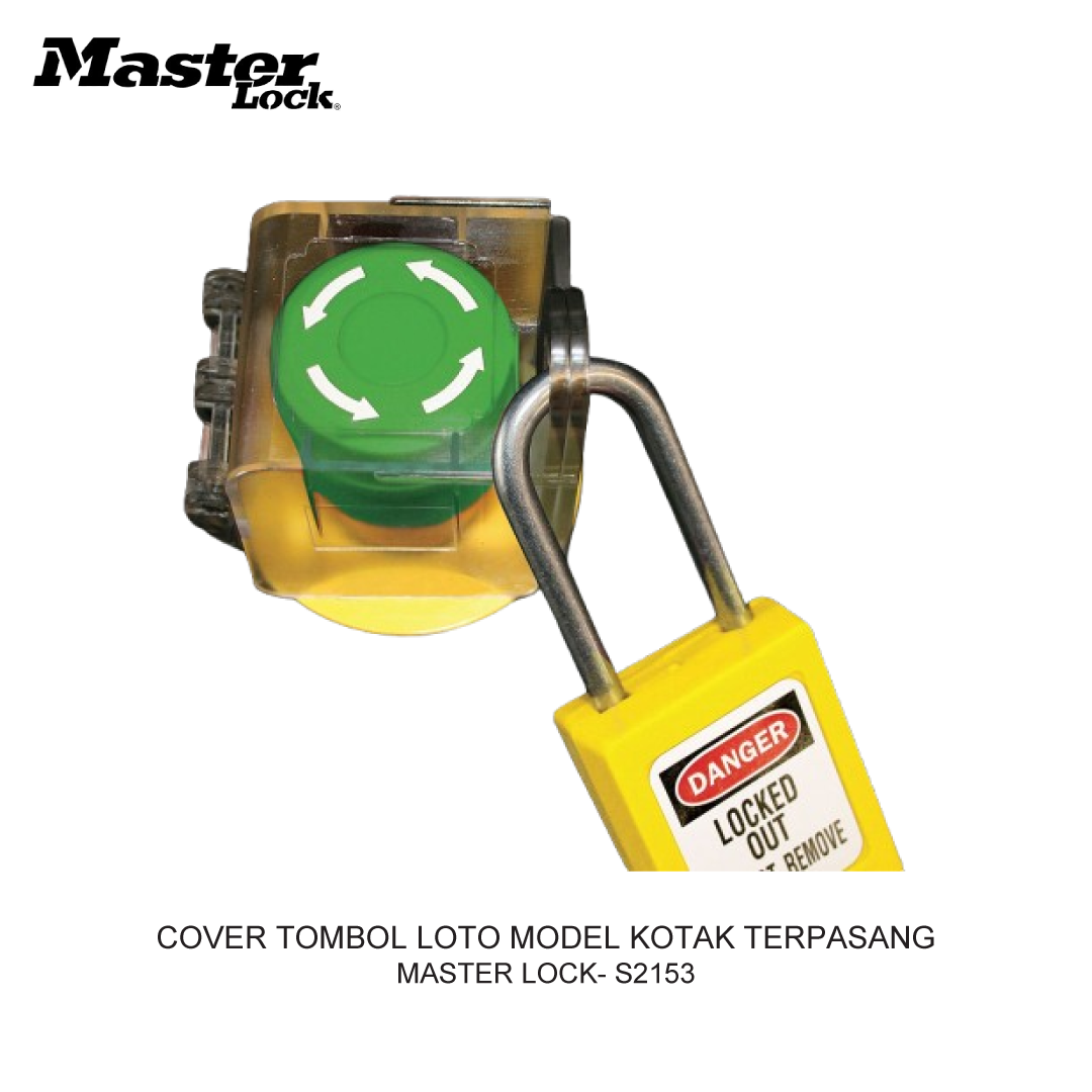 COVER TOMBOL LOTO MODEL KOTAK TERPASANG