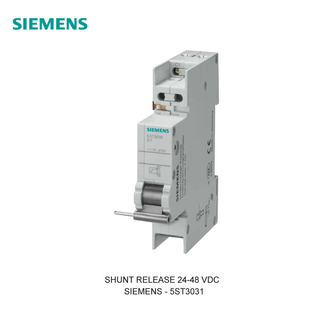 SHUNT RELEASE 24-48 VDC