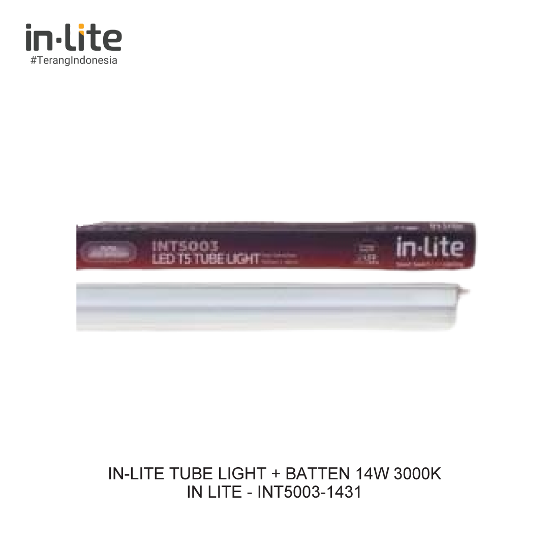 IN-LITE TUBE LIGHT + BATTEN 14W 3000K
