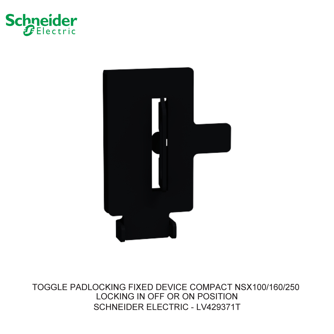 TOGGLE PADLOCKING FIXED DEVICE COMPACT NSX100/160/250 LOCKING IN OFF OR ON POSITION