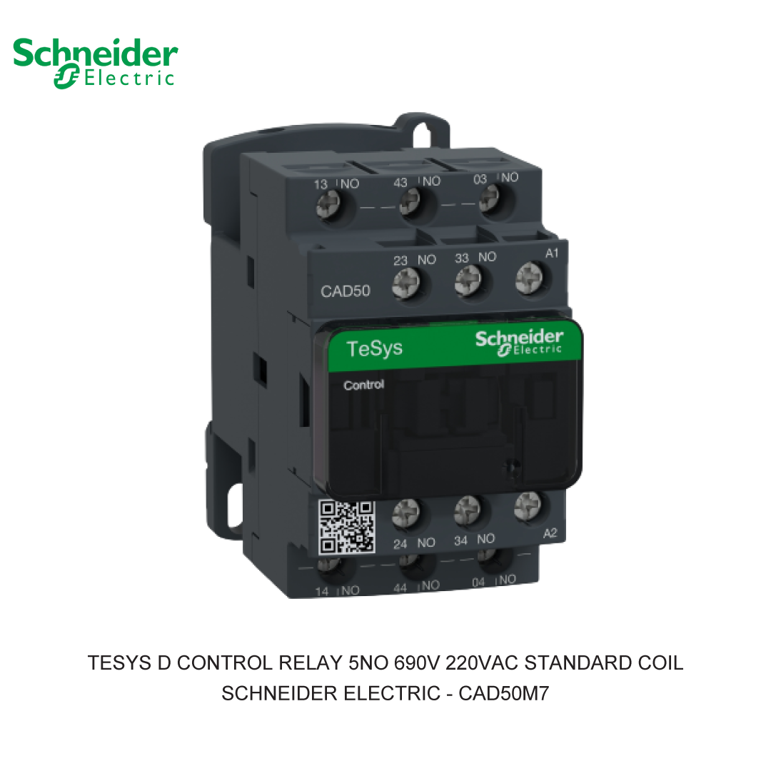 TESYS D CONTROL RELAY 5NO 690V 220VAC STANDARD COIL