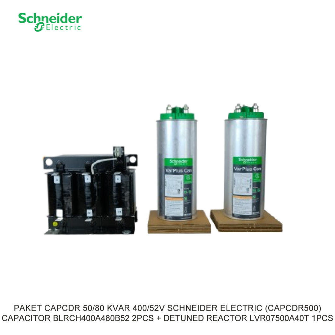 PACKAGE CAPACITOR 50/80kVAR 400/525V + 7% DETUNED REACTOR