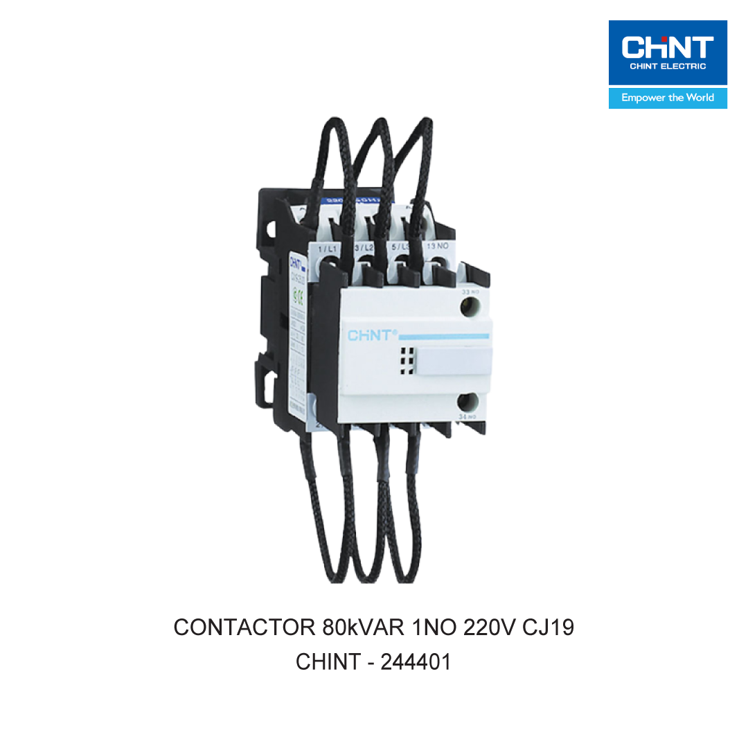 CONTACTOR 80kVAR 1NO 220V CJ19