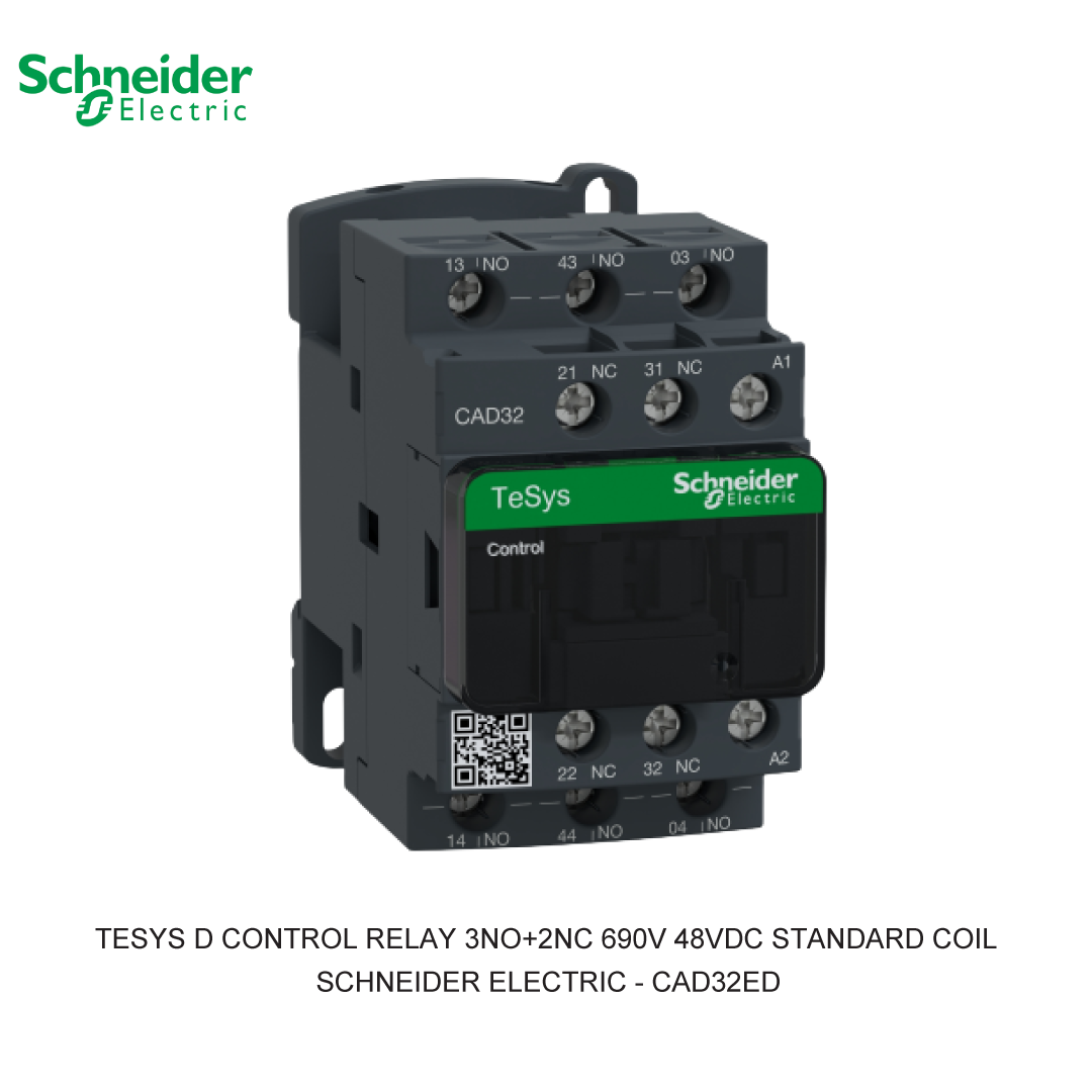 TESYS D CONTROL RELAY 3NO+2NC 690V 48VDC STANDARD COIL