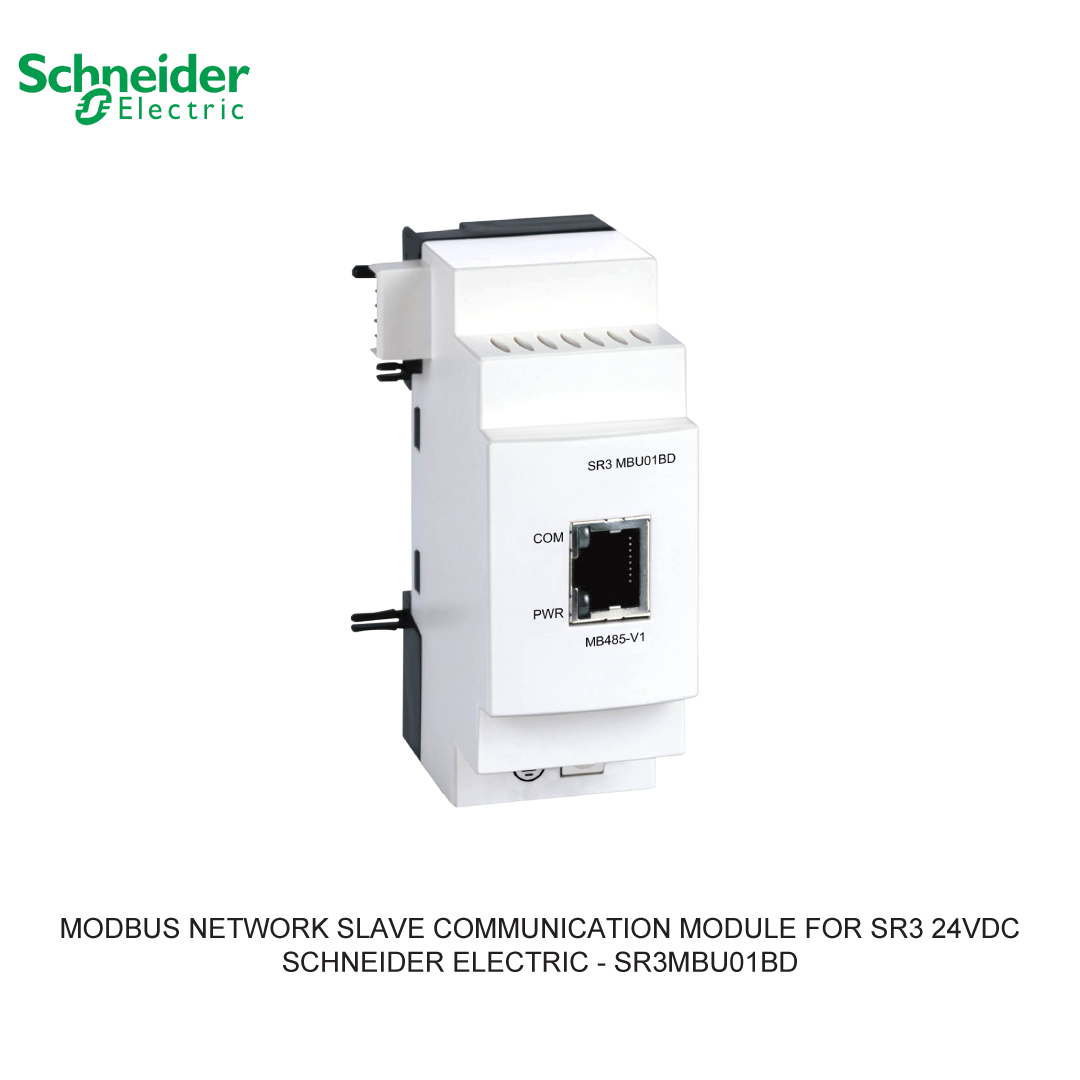 MODBUS NETWORK SLAVE COMMUNICATION MODULE FOR SR3 24VDC