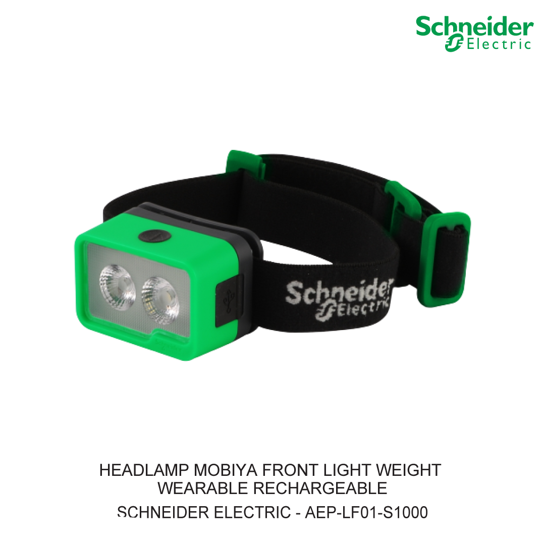 HEADLAMP MOBIYA FRONT LIGHT WEIGHT WEARABLE RECHARGEABLE