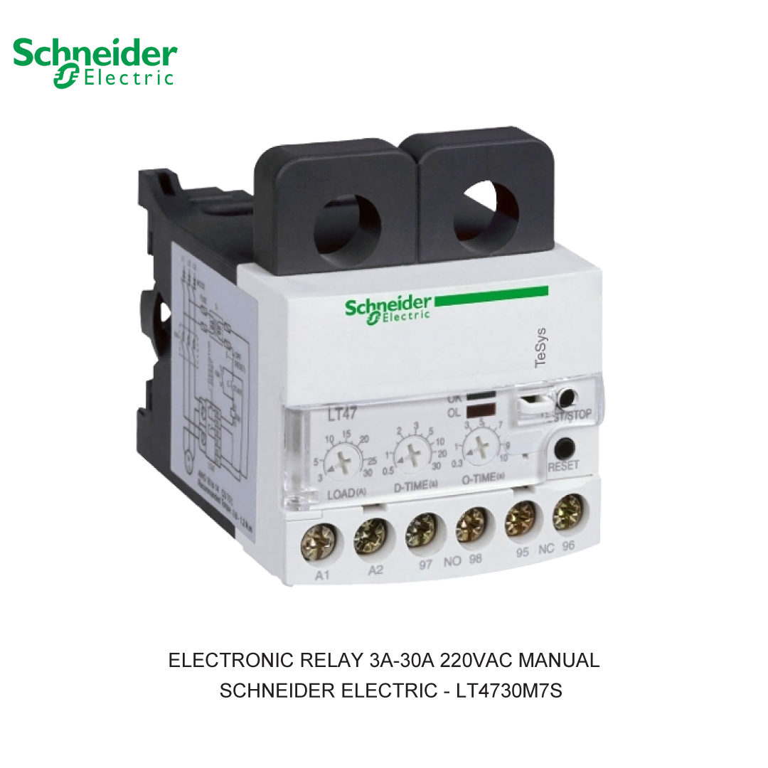ELECTRONIC RELAY 3A-30A 220VAC MANUAL
