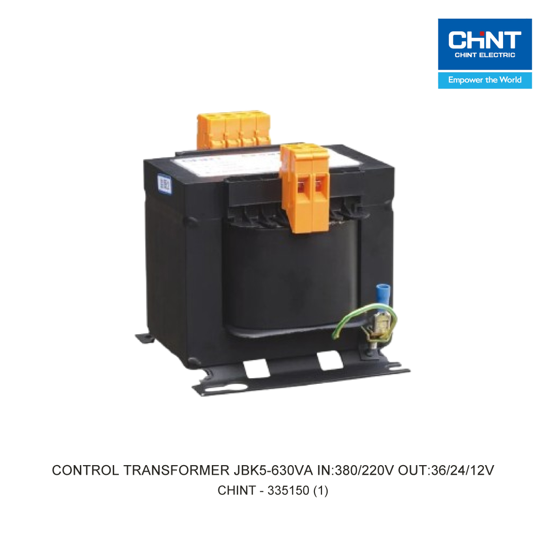 CONTROL TRANSFORMER JBK5-630VA IN:380/220V OUT:36/24/12V