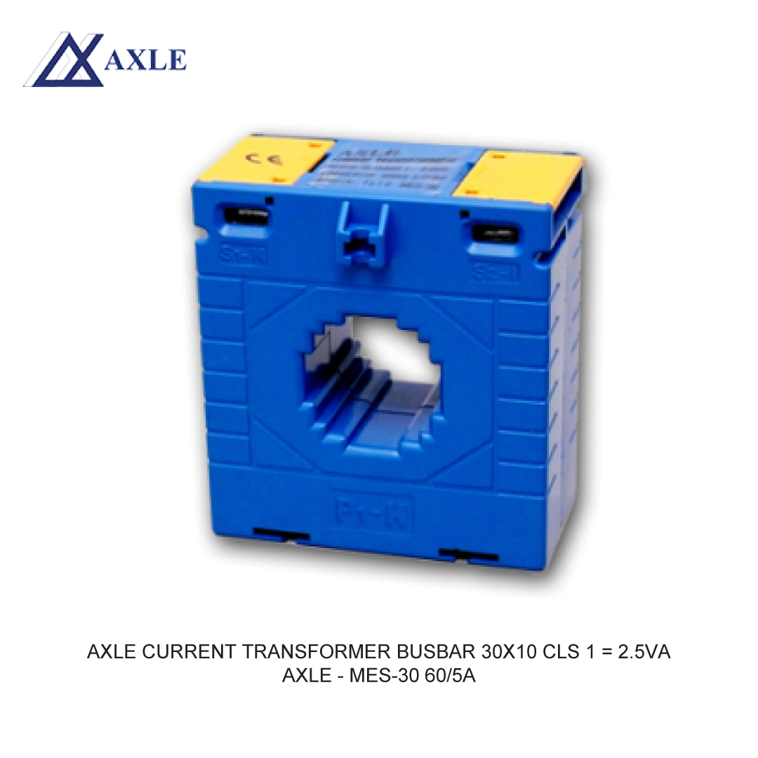 AXLE CURRENT TRANSFORMER BUSBAR 30X10 CLS 1 = 2.5VA