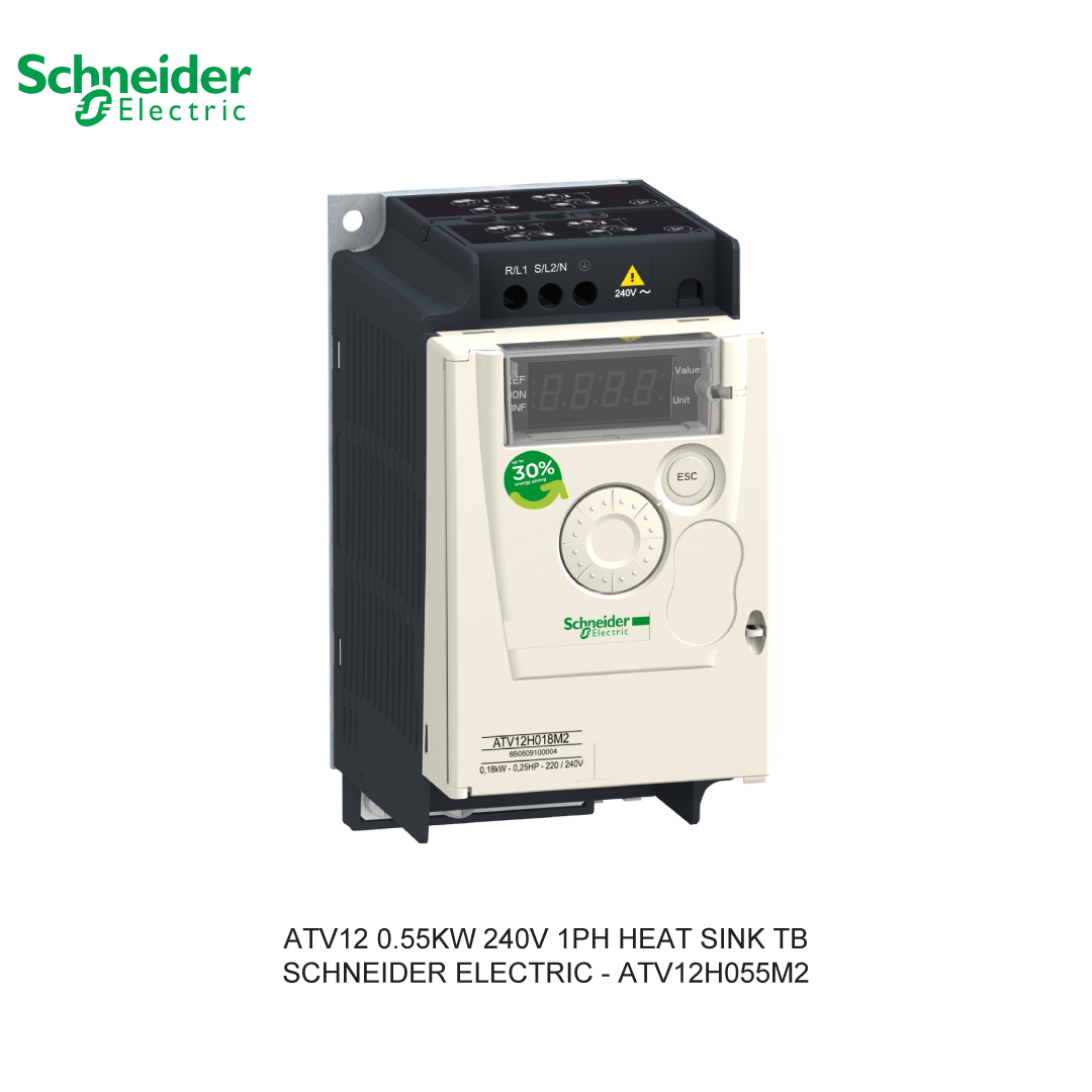 ATV12 0.55KW 240V 1PH HEAT SINK TB