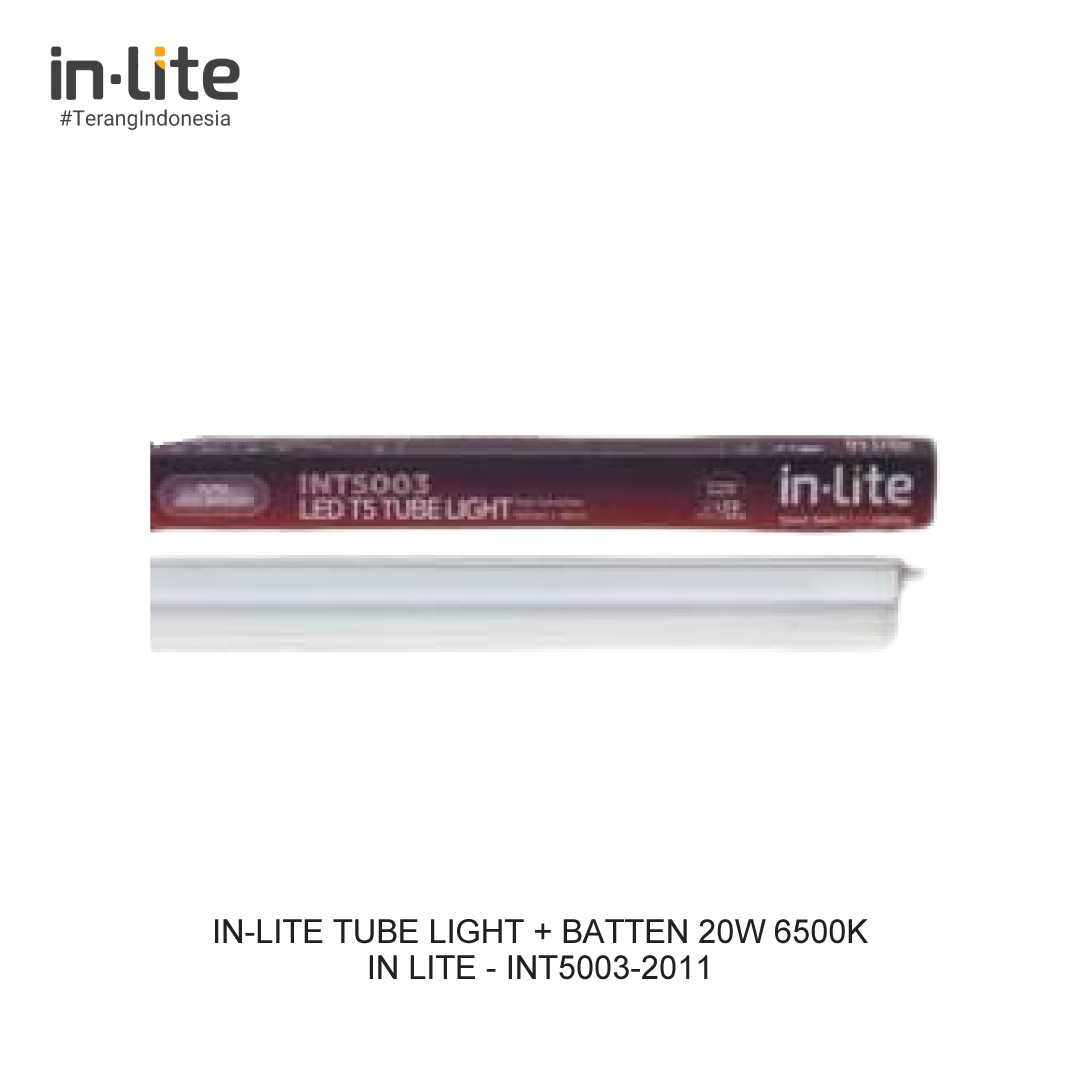 IN-LITE TUBE LIGHT + BATTEN 20W 6500K