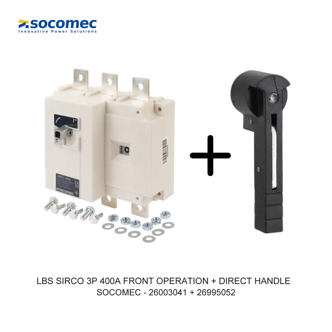 LBS SIRCO 3P 400A FRONT OPERATION + DIRECT HANDLE