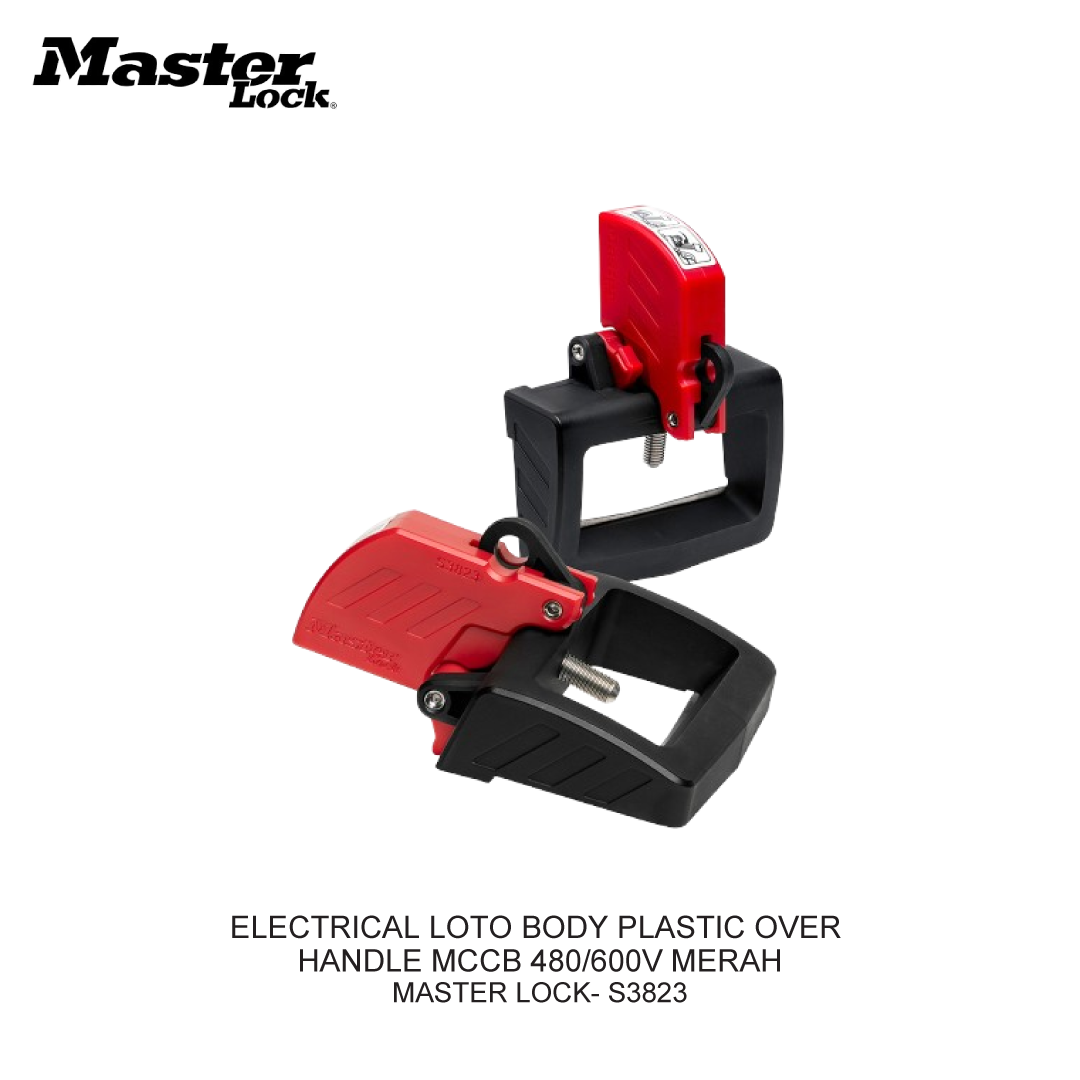 ELECTRICAL LOTO BODY PLASTIC OVER HANDLE MCCB 480/600V RED