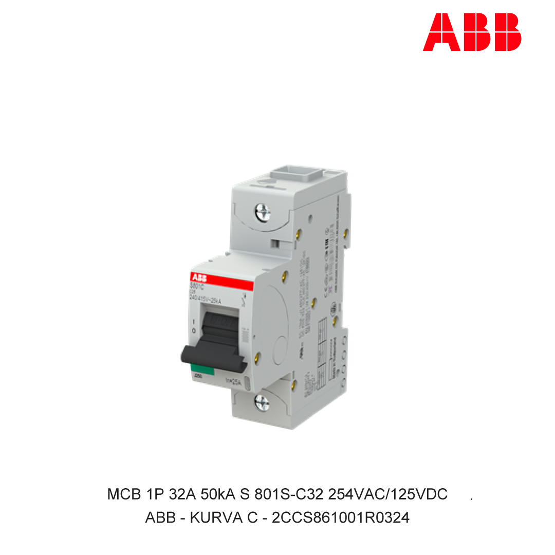 MCB 1P 32A 50kA KURVA C