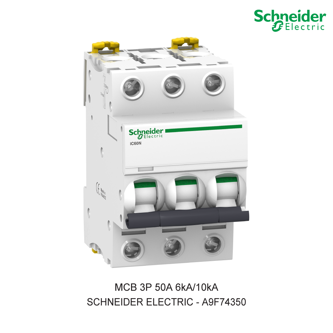 MCB 3P 50A 6kA/10kA CURVA C