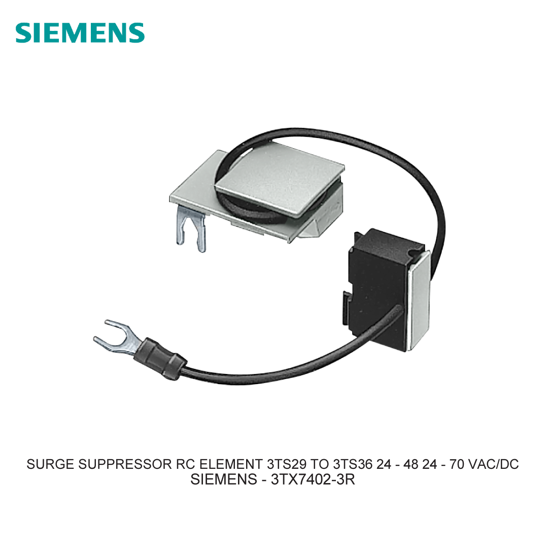 SURGE SUPPRESSOR RC ELEMENT 3TS29 TO 3TS36 24 - 48 24 - 70 VAC/DC