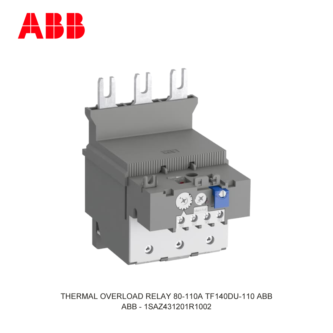 RELAY THERMAL BEBAN LEBIH 80-110A TF140DU-110 ABB