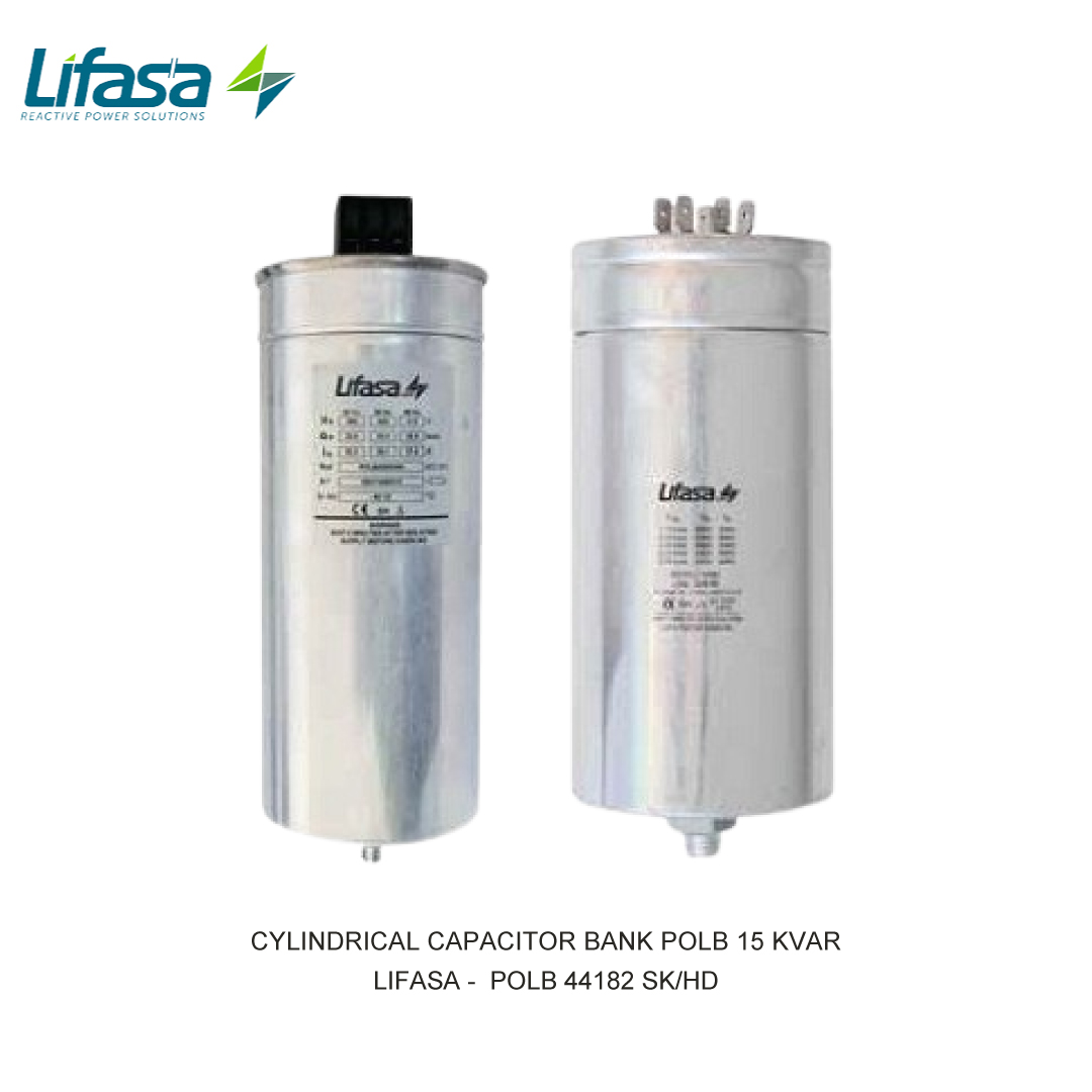 LIFASA CYLINDRICAL CAPACITOR BANK POLB 15 KVAR