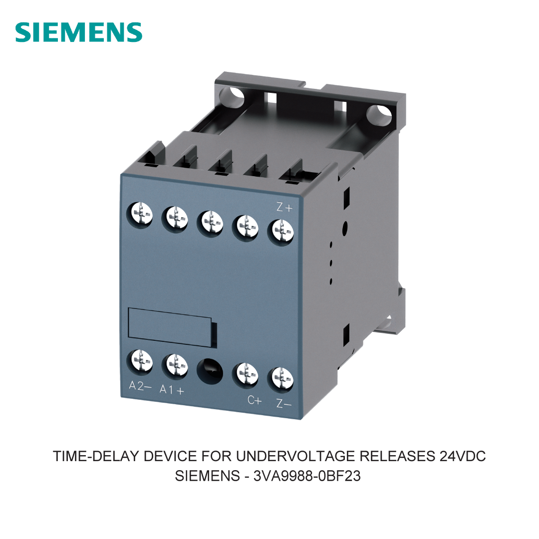 TIME-DELAY DEVICE FOR UNDERVOLTAGE RELEASES 24VDC