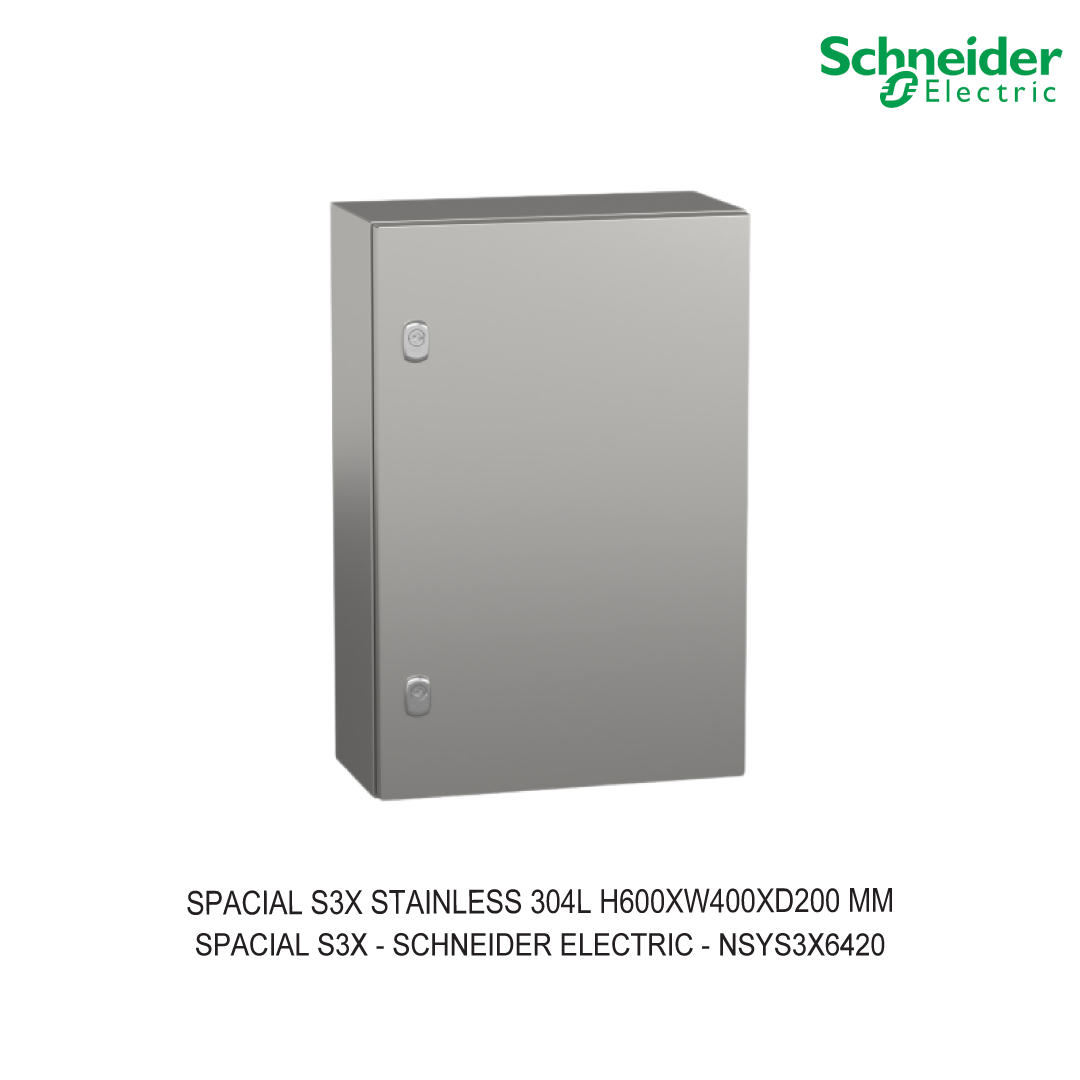 SPACIAL S3X STAINLESS 304L H600XW400XD200 MM