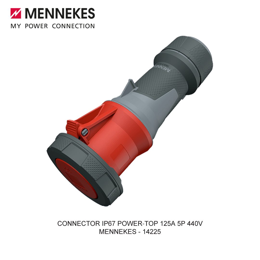 CONNECTOR IP67 POWER-TOP 125A 5P 440V