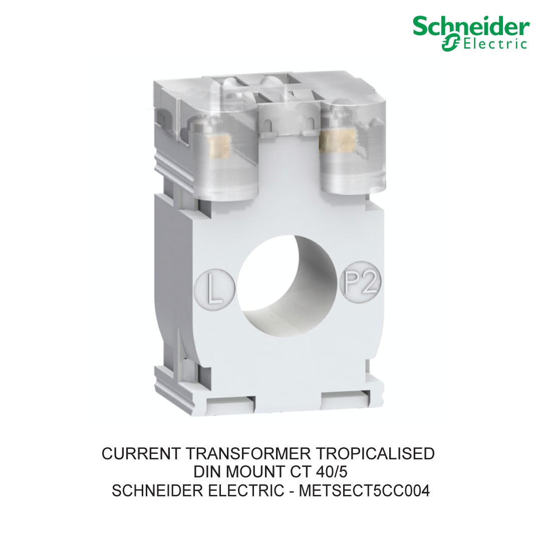 CURRENT TRANSFORMER TROPICALISED DIN MOUNT CT 40/5