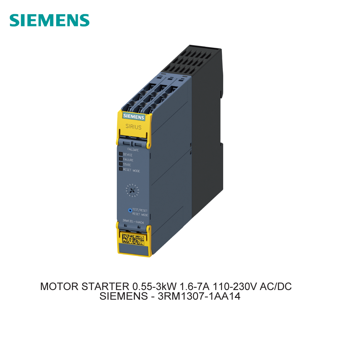 MOTOR STARTER 0.55-3kW 1.6-7A 110-230V AC/DC
