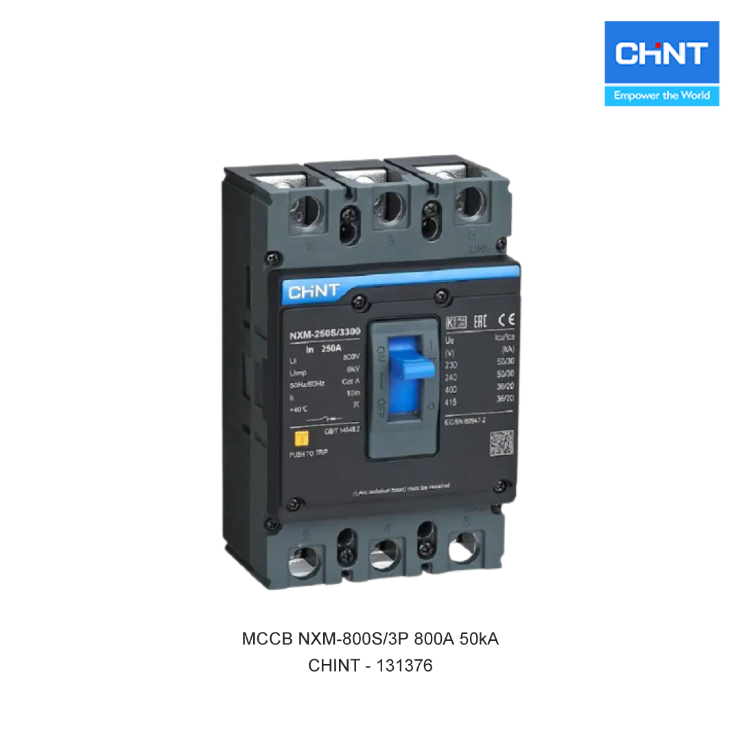 MCCB NXM-800S/3P 800A 50kA