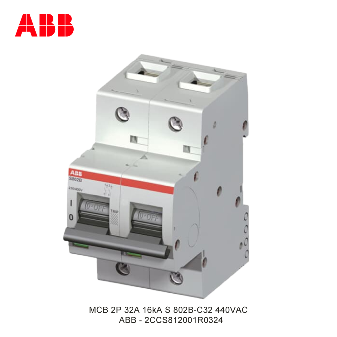 MCB 2P 32A 16kA KURVA C