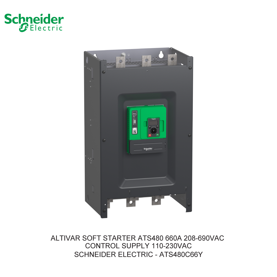 ALTIVAR SOFT STARTER ATS480 660A 208-690VAC CONTROL SUPPLY 110-230VAC