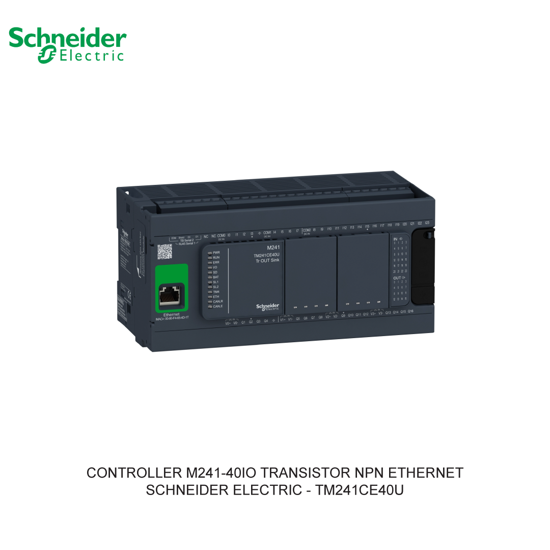 CONTROLLER M241-40IO TRANSISTOR NPN ETHERNET