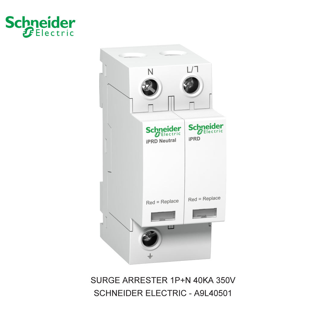 SURGE ARRESTER 1P+N 40KA 350V