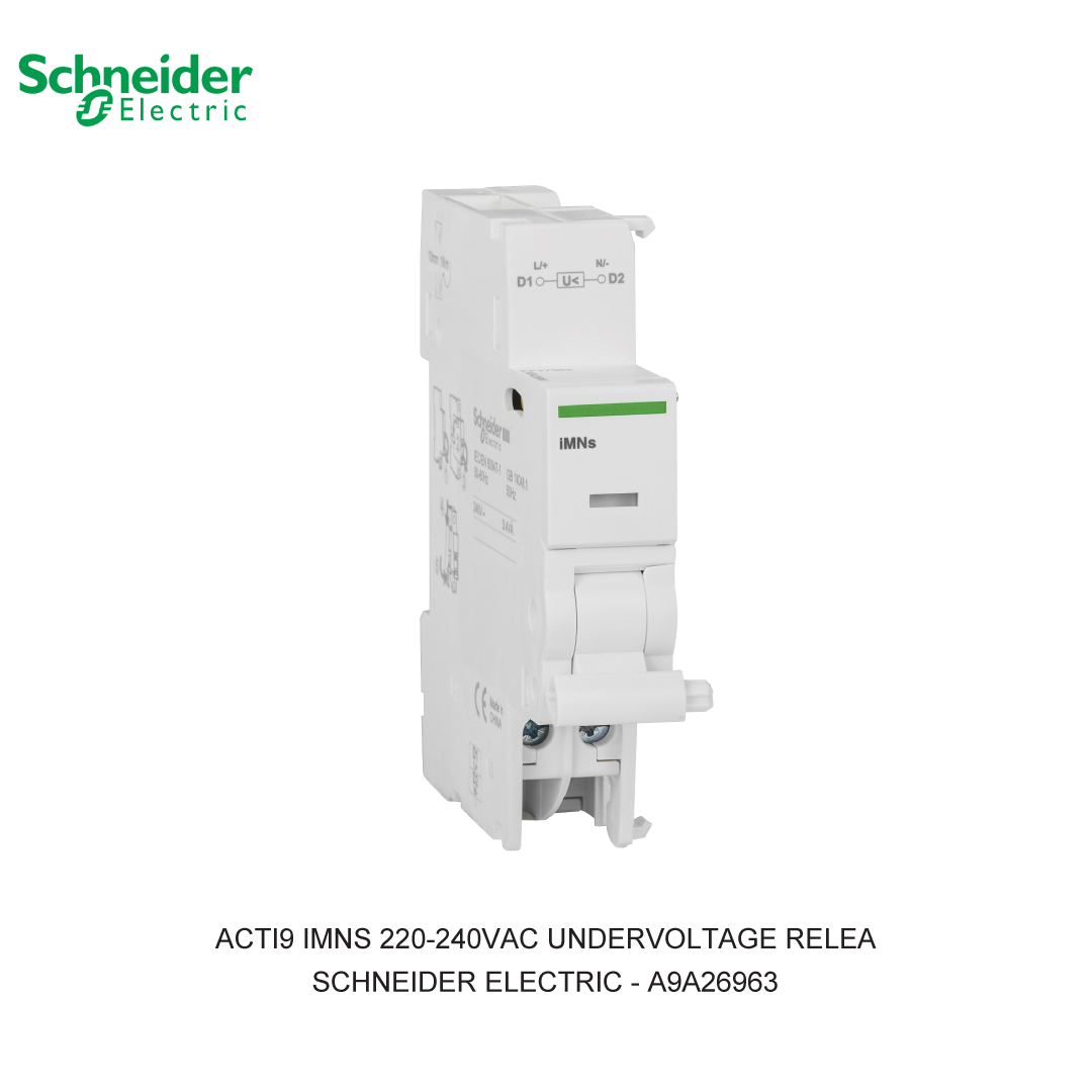 ACTI9 IMNS 220-240VAC UNDERVOLTAGE RELEA