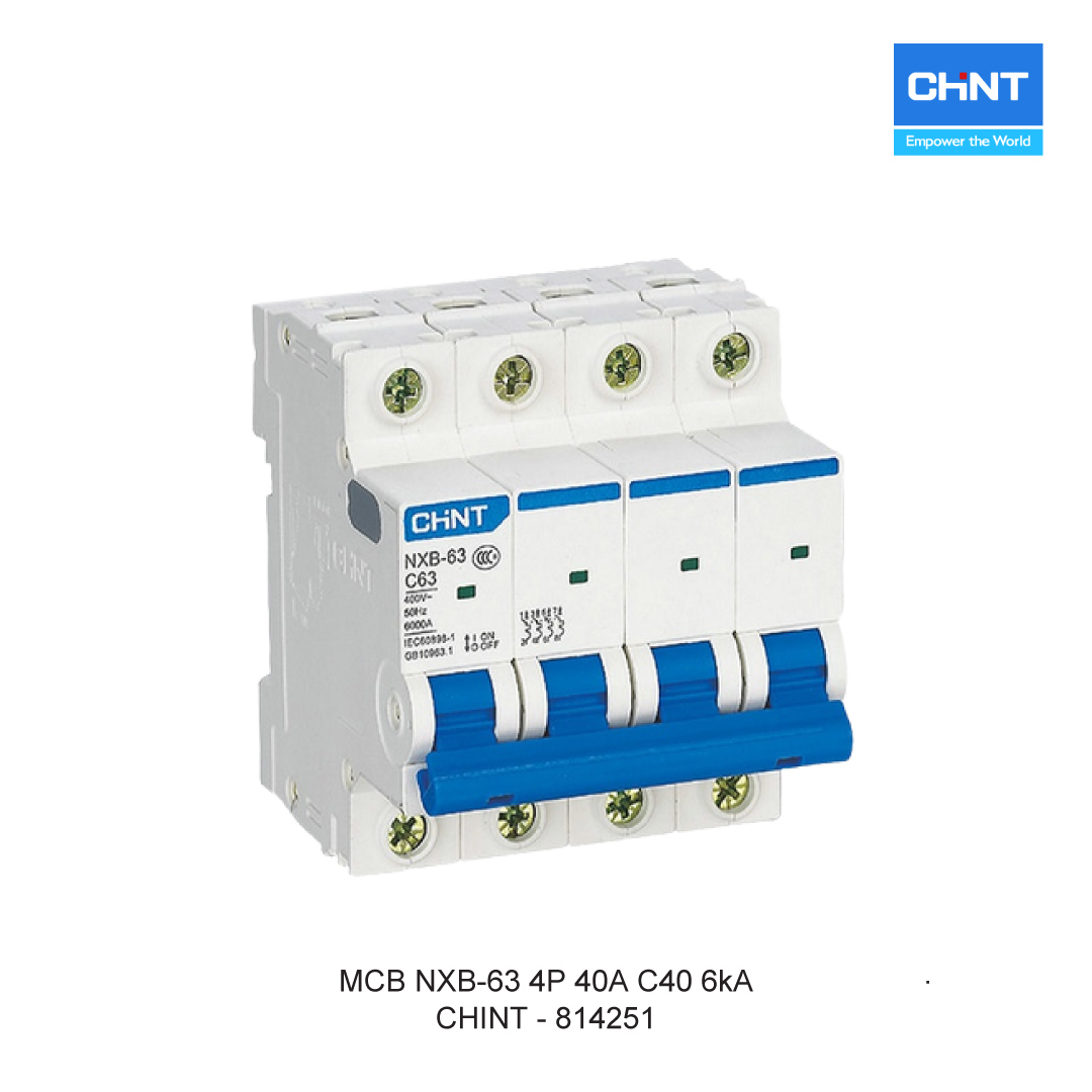 MCB NXB-63 4P 32A C40 6kA