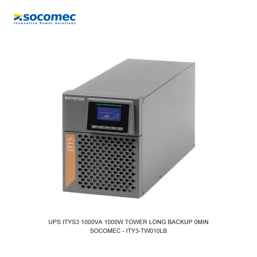 UPS ITYS3 1000VA 1000W TOWER LONG BACKUP 0MIN