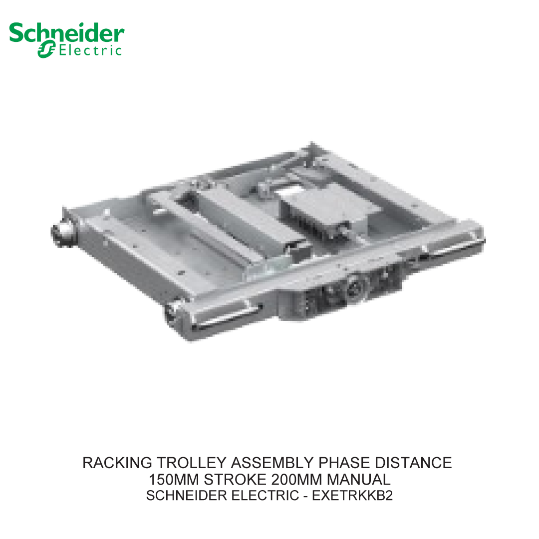 RACKING TROLLEY ASSEMBLY PHASE DISTANCE 150MM STROKE 200MM MANUAL