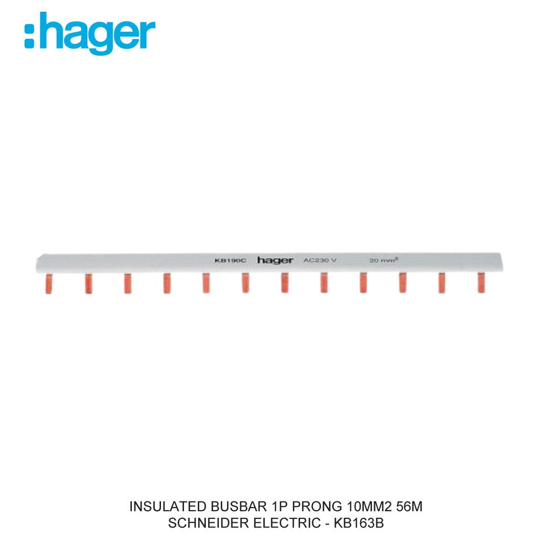 INSULATED BUSBAR 1P PRONG 10MM2 56M