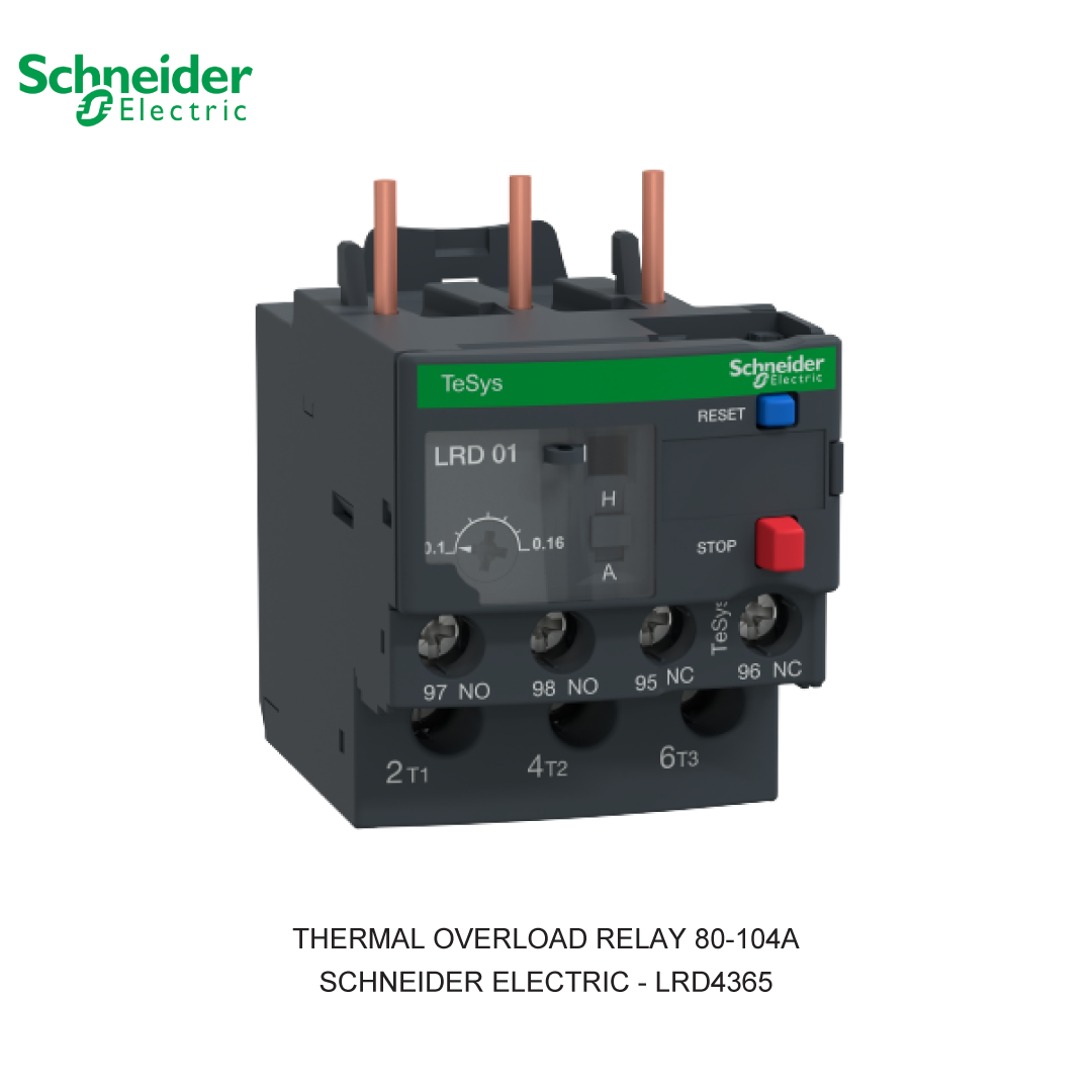THERMAL OVERLOAD RELAY 80-104A