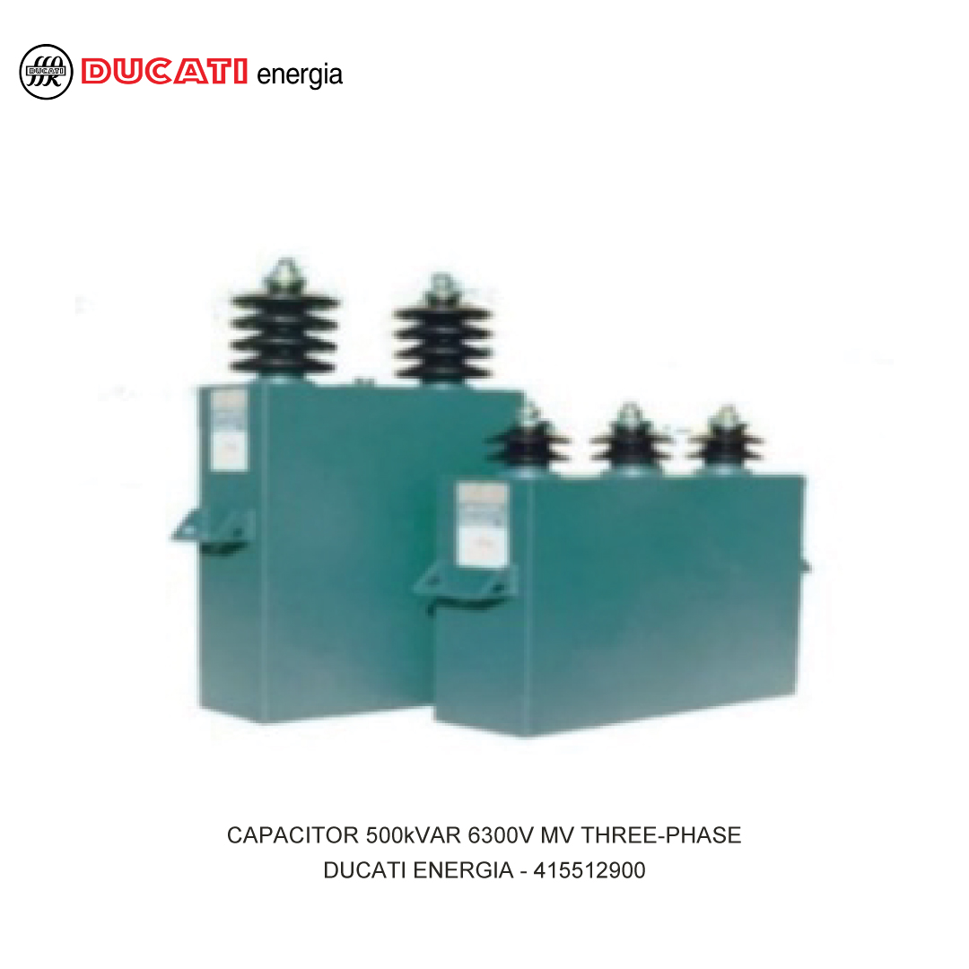 CAPACITOR 500kVAR 6300V MV THREE-PHASE