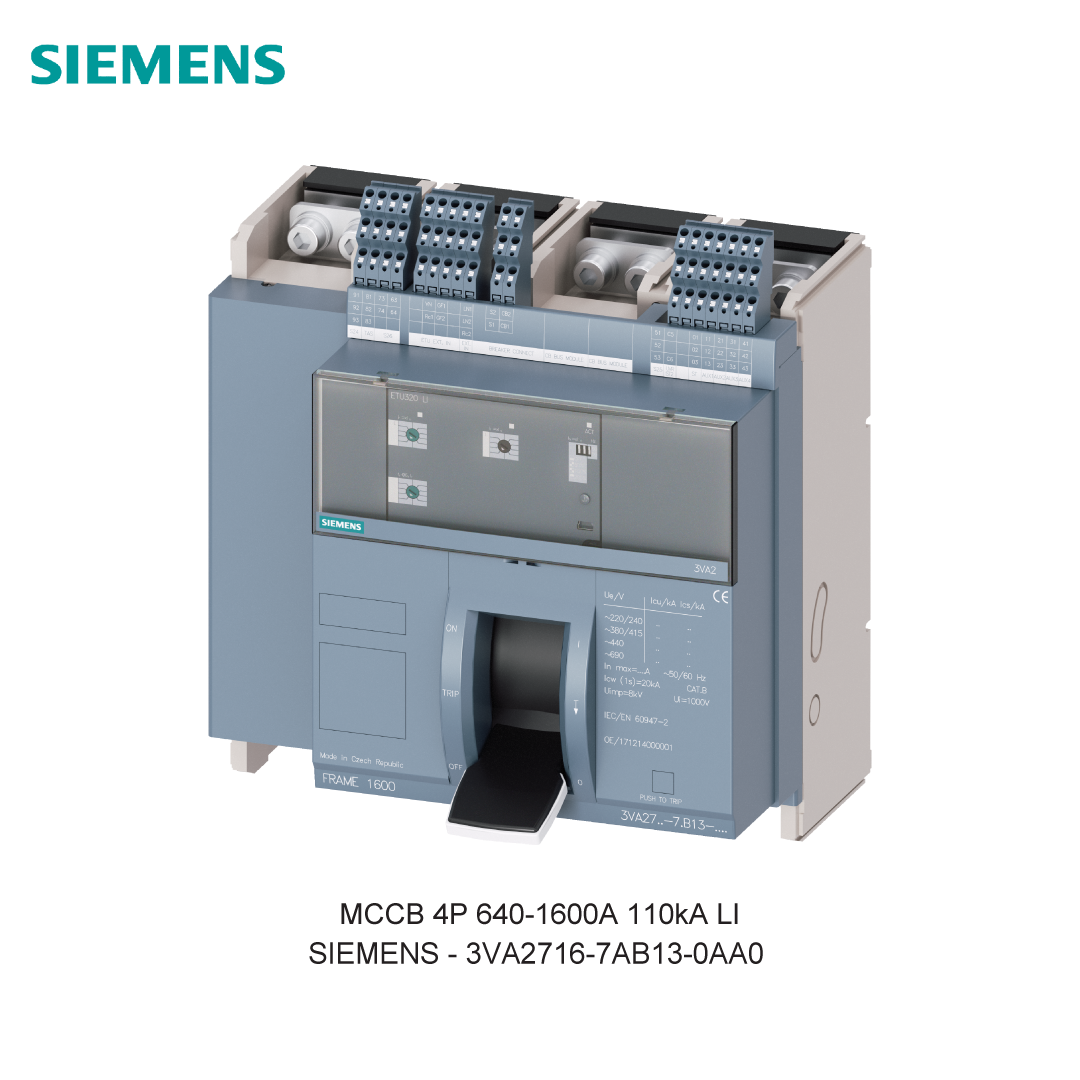 MCCB 4P 640-1600A 110kA LI
