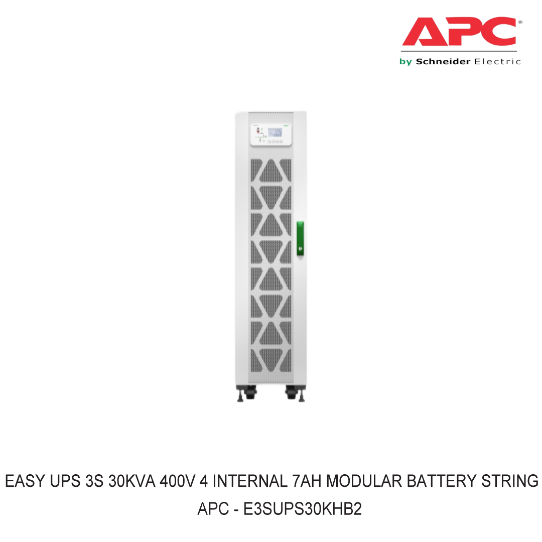 EASY UPS 3S 30KVA 400V 4 INTERNAL 7AH MODULAR BATTERY STRING