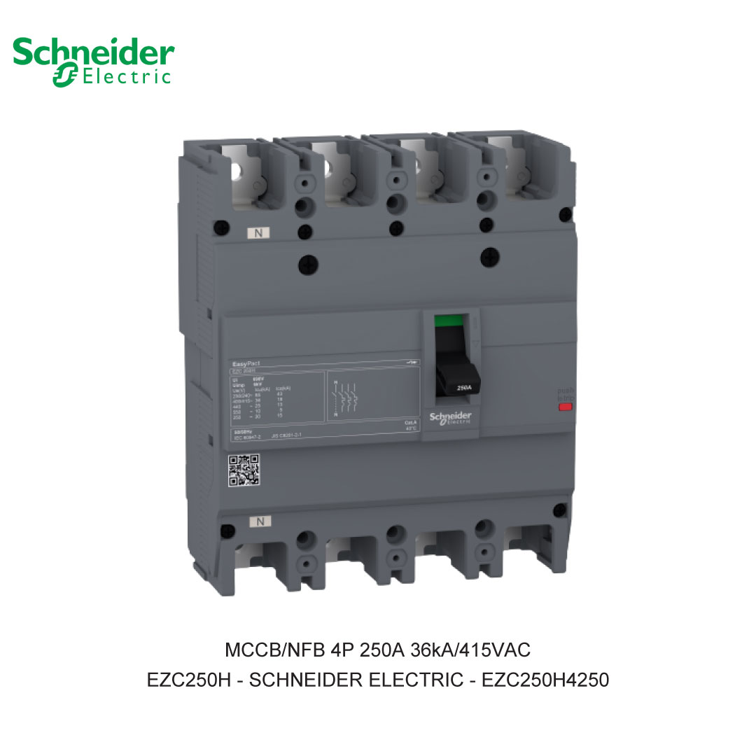 MCCB/NFB 4P 250A 36KA/415VAC