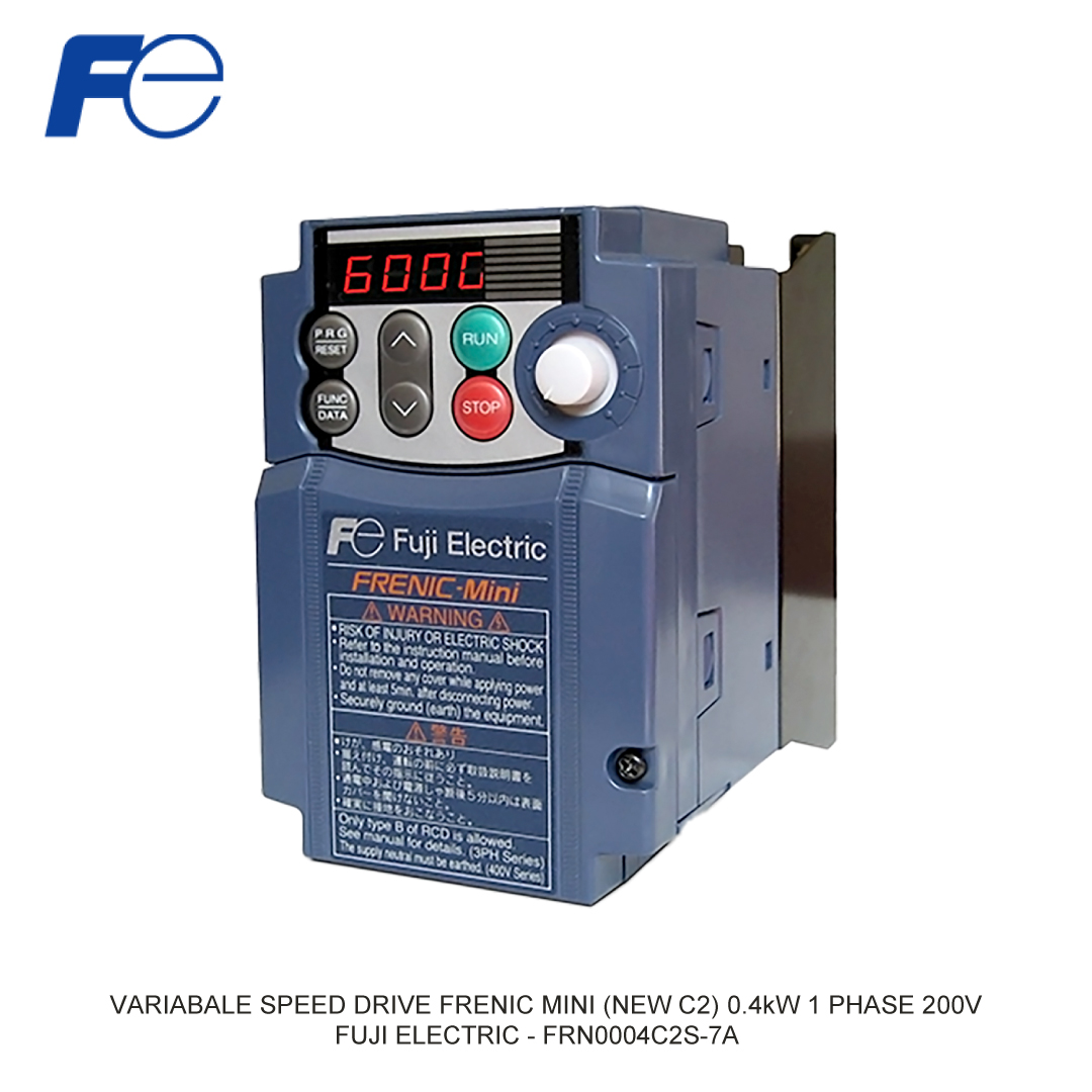 Variable Speed Drive FRENIC-Mini (New C2) 0.4kW 1 Phase 200V